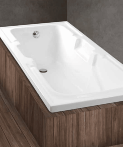 Logan acrylic rectangular bathtub 170x75cm