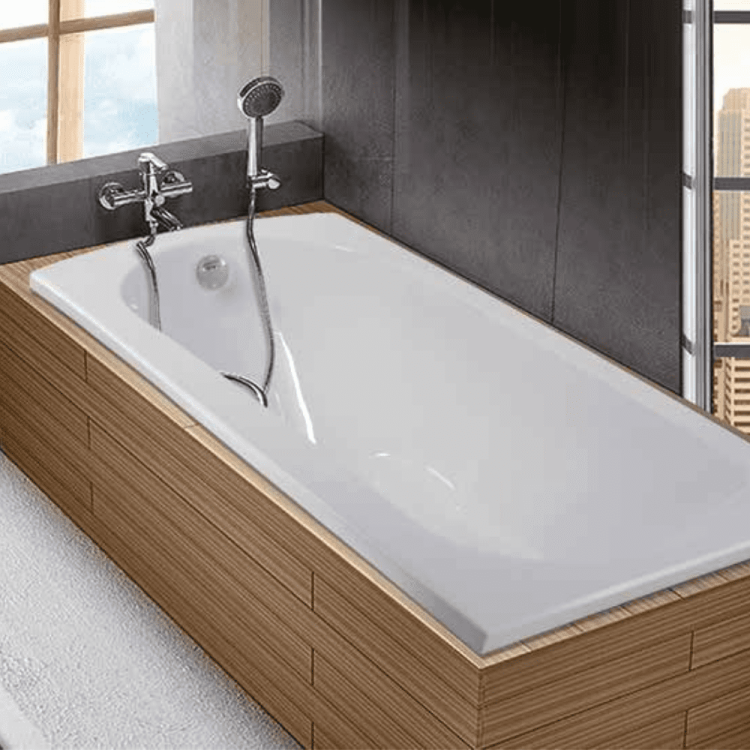 Matrix acrylic rectangular bathtub 170x75cm