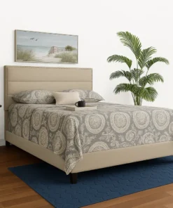 Modern Upholstered Bed