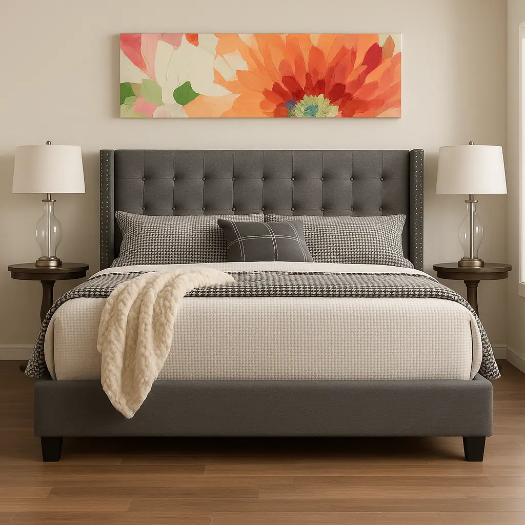 Moniz Tufted Bed