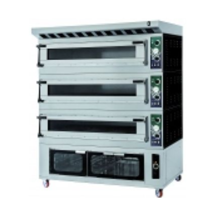 HOSTEK ELECTRIC OVEN 3 DECK+PROFER DUAL 6 GLASS