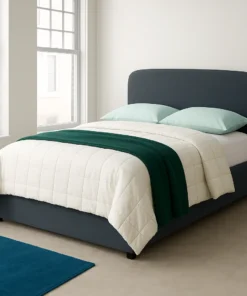 Noir Minimalist Bed