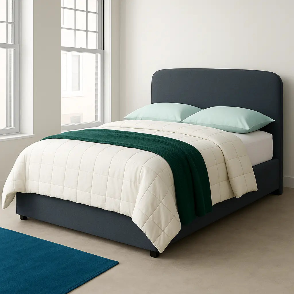 Noir Minimalist Bed