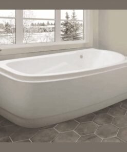 Ola acrylic bathtub with panel 168×80