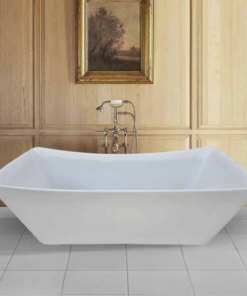 Orchid Freestanding acrylic white bathtub