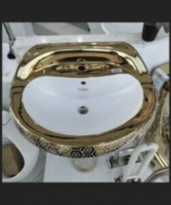 Alternative view of Luxury pedestal basin  dimensions 620x510x880mm