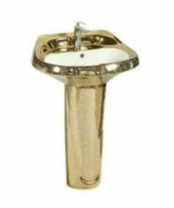 Luxury pedestal basin  dimensions 620x510x880mm