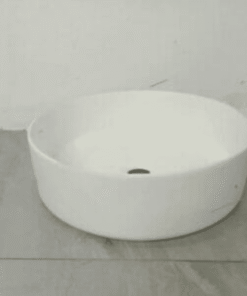 Tabletop washbasin  s-233.m model dimensions 400x400x150mm