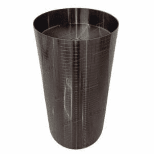 Freestanding metal wash basin model zf-66.b dimensions 400x400x830mm