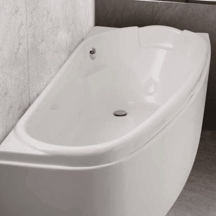 Rex acrylic bathtub with panel 168×72