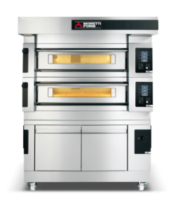 PIZZA AND BAKERY DECK OVEN ELECTRIC + STEAMER + PROOFER MORETTI FORNI – S100E + S100L80 STEAM