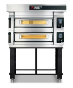 P110G-GAS OVEN MORETTI FORNI + STAND+HOOD P110G