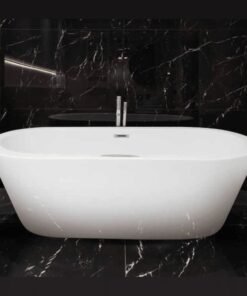 Stella freestanding acrylic bathtub 175×80 oval shape sanitech