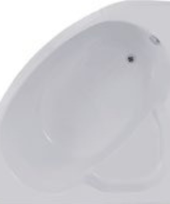 Alternative view of Sun acrylic corner bathtub size 140×140 cm