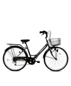 MOGOO Fusion Folding 24" City Bike - Black