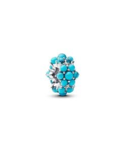 PANDORA Turquoise-coloured Ocean Charm