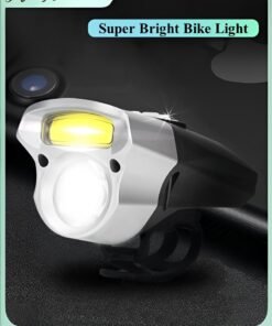 HALAMODO Bike Lights Super Bright Bike Headlight Waterproof Bicycle Light with USB Rechargeable & IXP6 Waterproof Mountain Bike Light for Road Cycling