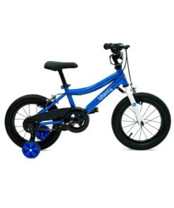 Whimsy Classic 14" Kids Bike 2-Minute Assembly, Handbrake, Child-Friendly Cycle, Adjustable Saddle Blue