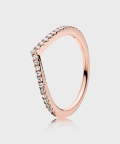 PANDORA Sparkling Wishbone Ring
