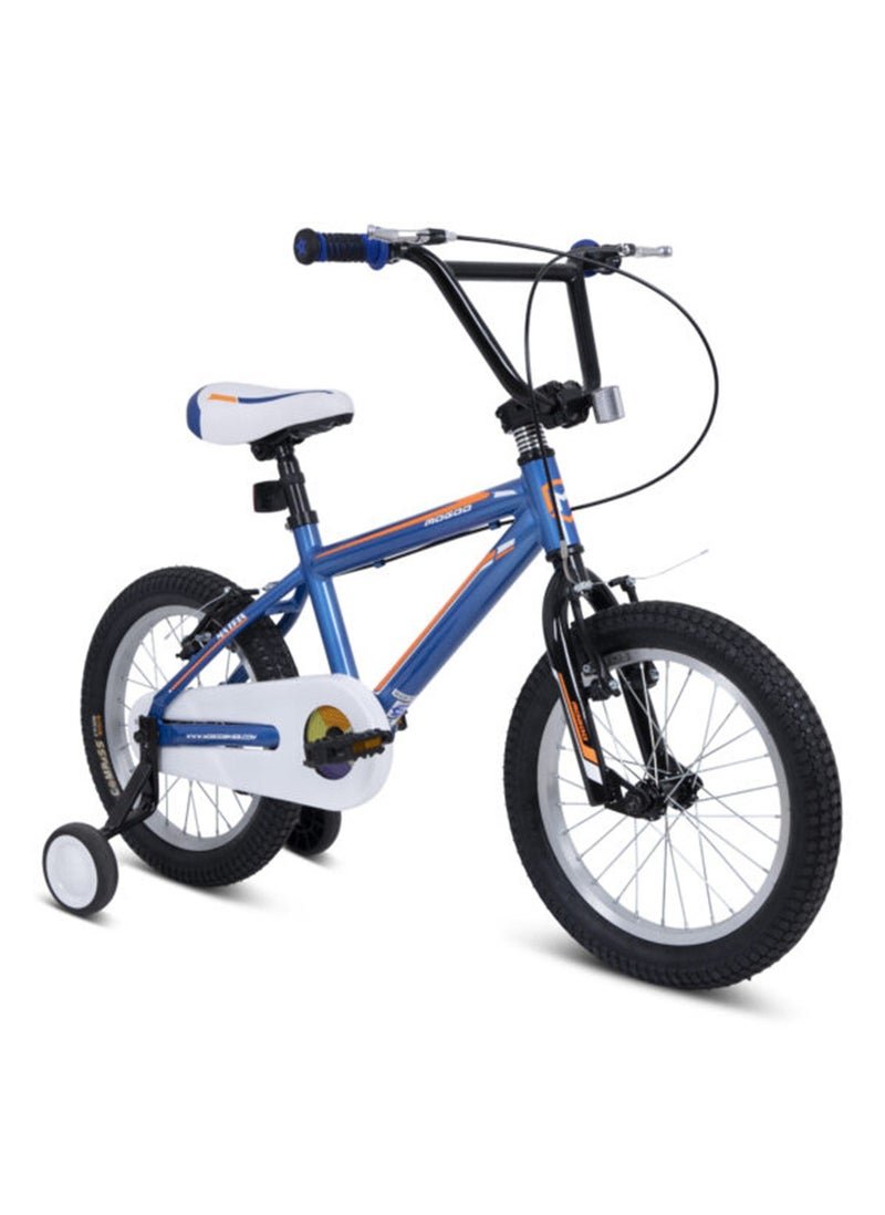 MOGOO Matrix Alloy 16-Inch Kids Bike | 16-Inch Wheel Size | Adjustable Seat | Blue Color