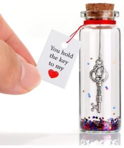 Anniversary present for Him, Her - I Love You Gift for Husband, Wife - Romantic Message in a Bottle - Gifts for Boyfriend, Girlfriend