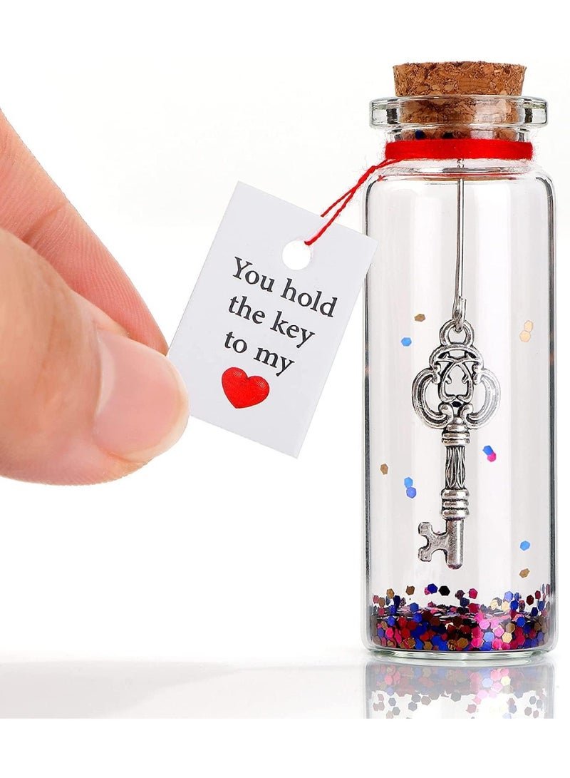Anniversary present for Him, Her - I Love You Gift for Husband, Wife - Romantic Message in a Bottle - Gifts for Boyfriend, Girlfriend