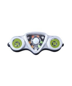 Color Light + Yellow Light, Bicycle Taillight Reflector, Bicycle Light Outdoor Mountain Bike Road Light Usb Charging Warning Light Led Bicycle Accessories
