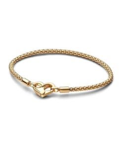 Pandora Moments Studded Chain Bracelet