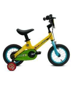 MOGOO Cocomelon Play Kids Magnesium Bike 14 Inch Yellow
