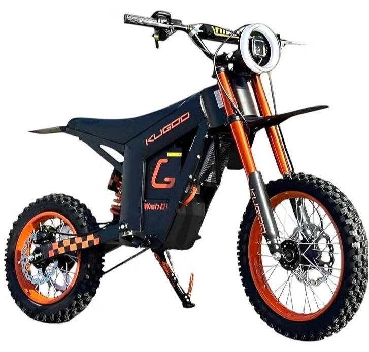 KUGOO Wish 01 Off-Road Electric Dirt Bike 1500W, 48V 21Ah Battery, Hydraulic Brakes