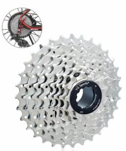 GROIC 8 Speed Cassette for Mountain Bike 11-32T Fit for Mountain Bike, Road Bicycle, MTB, BMX, Mountain Lightweight Bicycle Freewheel