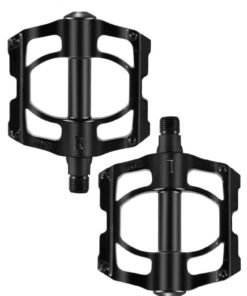 GROIC Mountain Bike Pedals Bicycle Flat Pedals Aluminum Alloy Bicycle Pedals Mountain Bike Bearing Pedals Bicycle Accessories