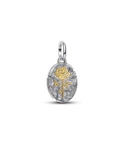 PANDORA Rose Medallion Charm