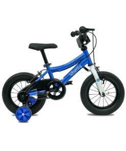 Whimsy Classic 12" Kids Bike 2-Minute Assembly, Handbrake, Child-Friendly Cycle, Adjustable Saddle Blue