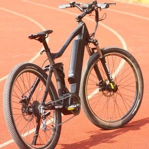 2025 New Version Intergrated Battery High Powered Middle Bafang Motor MTB Full Suspension Electric Mountain Bike