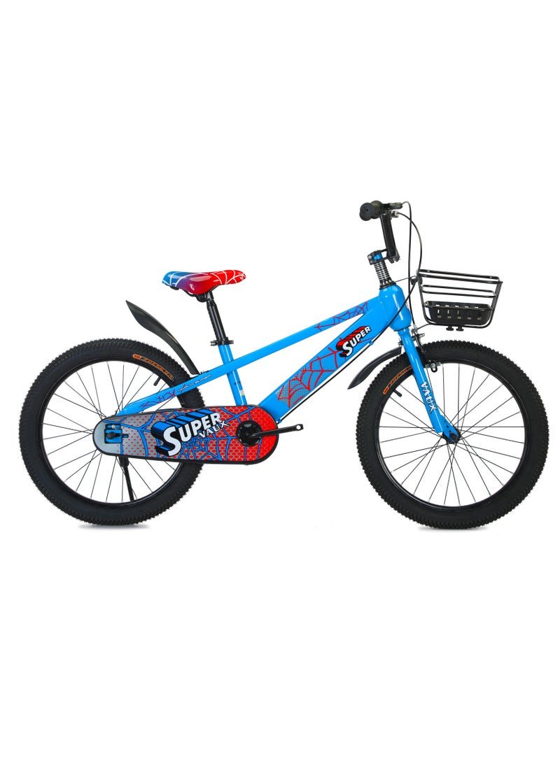 Vaux Super Road Bike || 20 Inch Wheel Size || For Kids || Adjustable Seat || Blue