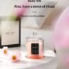 Best Gift Fashion Premium Candle with Plant Essential Oils, Romantic Home Decor Gift, Long-Lasting Fragrance for Indoor Use, Valentine's Day Present, Birthday Gifts for Woman Mom