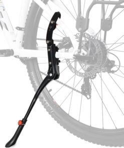 Topcabin Adjustable Aluminium Alloy Bicycle Kickstand - Fit For 22-24-26-28 Inch Mountain/Road/Bmx/Mtb Bike (Three-Support)