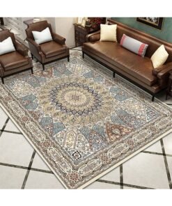 KLNAMAEAAN American Style Anti Slip Rugs Soft Modern Carpets 200X300 CM (Drop Plastic Crystal Velvet)
