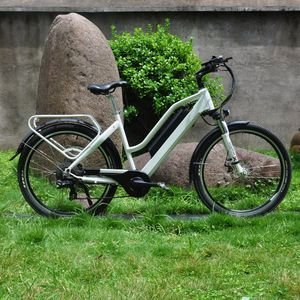 26 Inch City Tire Electric Bicycle Full Suspension Electric Bike for Adult