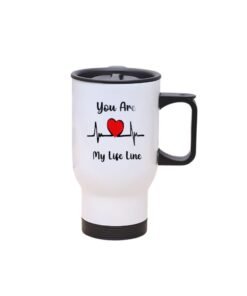 PRINTSHOP4ME Valentine's Day Insulated Travel Mug–Stainless Steel Mug For Hot&Cold Drinks–| Thoughtful Gift Special Someone Birth Day Gifts Travel Mug.