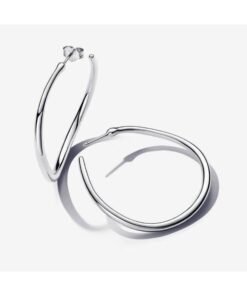 PANDORA Sterling Silver Hoop Earrings