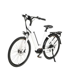 28inch City Tire Electric Bicycle 250W MID Drive Motor E-Bicycle 48V/10ah Battery Ebike City Electric Bike
