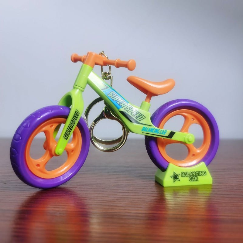 Creative Fun Fun Movable Sliding Assembled Bicycle Couple Jewelry Keychain Accessories Gift Decoration