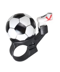 SOLARAE Bike Bell, Bike Bell Football Design, Kids Bicycle Bell with Loud Crisp Clear Sound, Bike Accessories Decoration Bell for Children Kids Boys Girls Handlebar(2PCS)