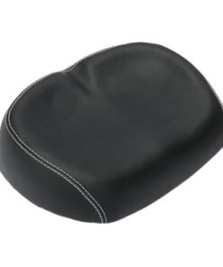Garneck Noseless Bike Seat Waterproof Bike Seat Comfortable Replacement Bicycle Saddle for Women Men Mountain Exercise Bicycle (Black)