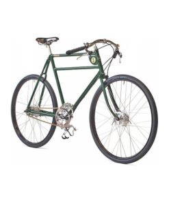 Pashley Speed 5 Men’s Road Bicycle, 24.5" Frame, British Racing Green — Handmade in England, Reynolds 531 Steel Frame, Sturmey‑Archer 5‑Speed Internal Hub, Brooks Swift Saddle, Schwalbe Marathon Racer Tyres, Gold‑Lined Westwood Rims, Drop Handlebars