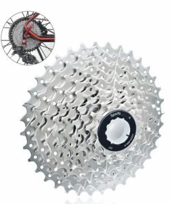 GROIC 9 Speed Cassette for Mountain Bike 11-36T Fit for Mountain Bike, Road Bicycle, MTB, BMX, Mountain Lightweight Bicycle Freewheel