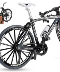ROYAL DEALS Store Showpeice 1:10 Scale Toy-Miniature Die-Cast Zinc-Alloy Hybrid Toy Bicyle Fully Working Model with Shock Absorbers?Pack of 1??Colors as Per Stock? (Racing Cycle)