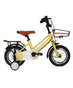 Vaux Royal Road Bike || 14 Inch || For Kids || Adjustable Seat || Gold